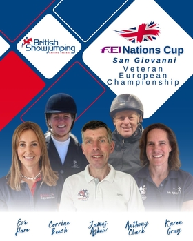 British Showjumping’s Veteran Squad announced for Veteran European Championship